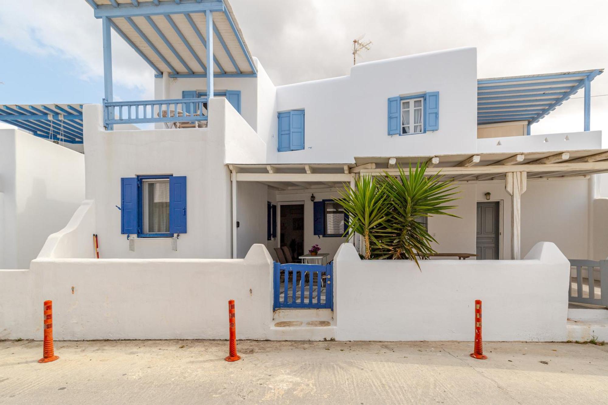 Elenitas Beach House In Ornos Luaran gambar