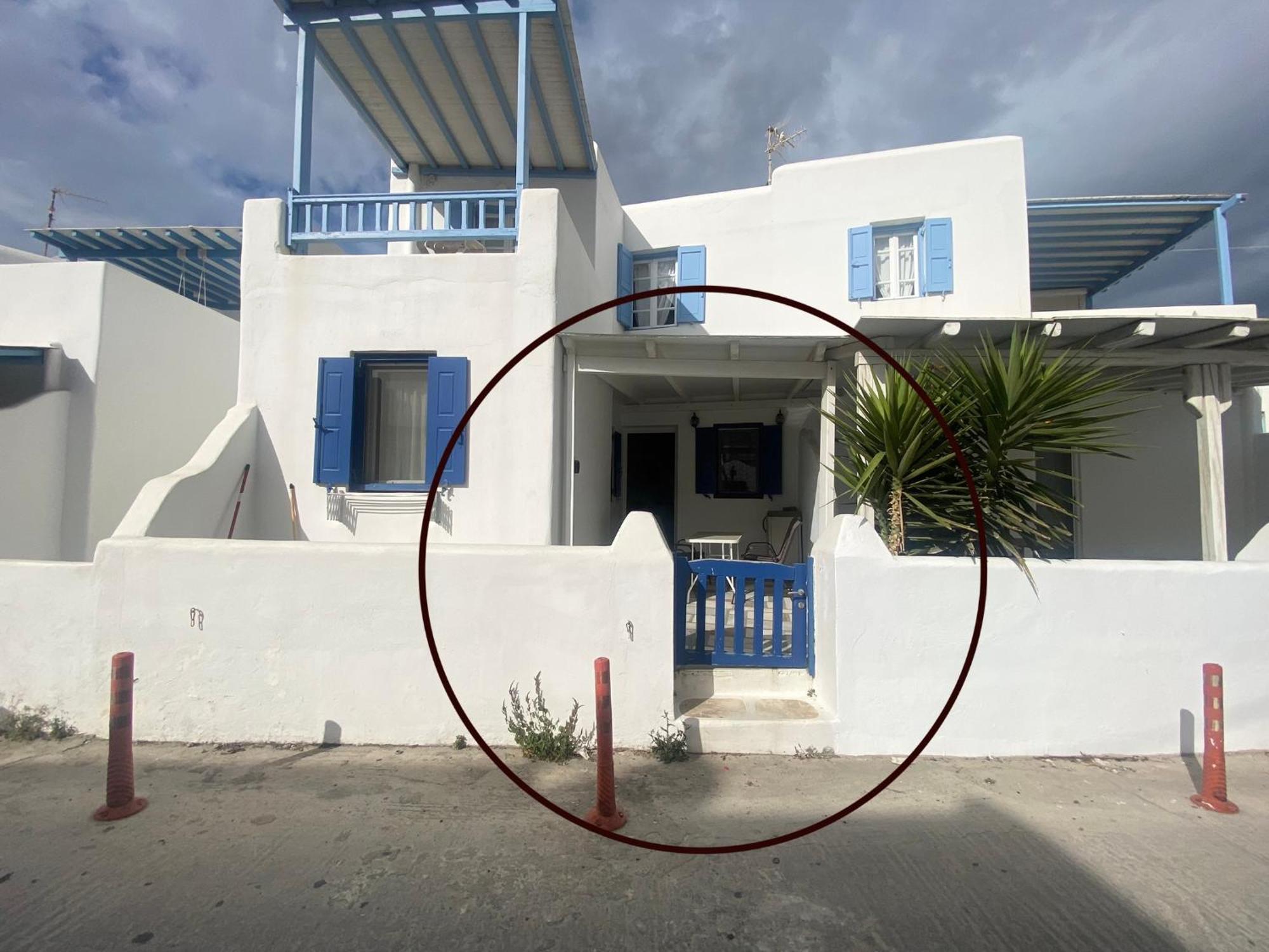 Elenitas Beach House In Ornos Luaran gambar